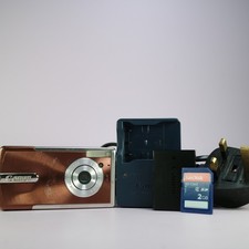 Canon Digital Camera IXUS i Powershot SD10 4.0MP Brown Tested Full Working Set