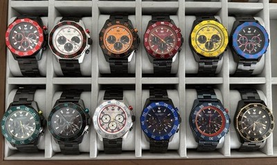 TechnoMarine Racing Legends Mare Vivo Collection - 12 Watches Total