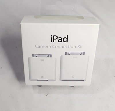 Genuine APPLE iPad Camera Connection Kit For Digital Cameras/SD Card (MC531ZM/A) - Image 1 of 3