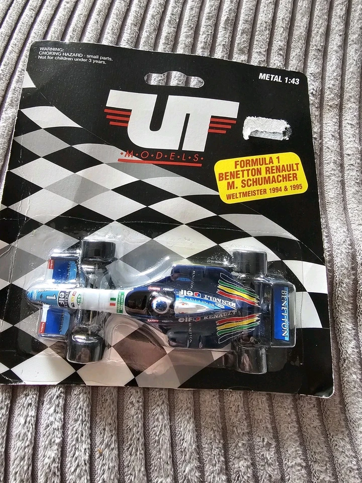 NEU+OVP! Michael Schumacher 1:43 Benetton B195 Weltmeister 1995 Formel 1 Schumi - Bild 2 von 4