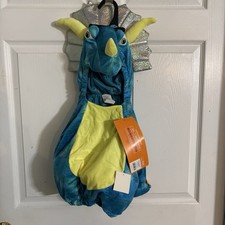 Hyde and Eek Infant Baby Triceratops Dinosaur Costume Halloween Size 6-12 Months