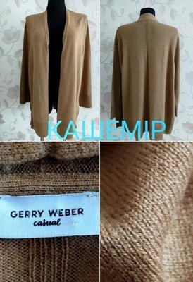 Women Gerry Weber beige cashmere sweater 42 / XL /
