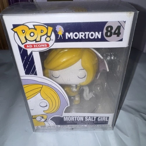 Funko Pop! Vinyl: Ad Icons - Morton Salt Girl #84 W/ Protector! Clean!