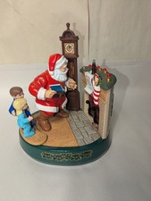 Vintage 1995 Coca Cola Santa Claus Mechanical Bank USED VGC NO BOX FREE SHIPPING