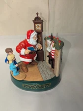 Vintage 1995 Coca Cola Santa Claus Mechanical Bank USED VGC NO BOX FREE SHIPPING