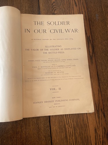 The Soldier in Our Civil War Vol. II Vintage 1890 Books Pictoral History 1st RR - Picture 6 of 12