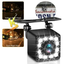 Car Rear View Backup 12LED Camera Parking Reverse Back Up Camera Waterproof 12V