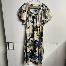 New with Tags Simply Vera Vera Wang Floral Poetic Dress Womens Size L (shelf12)