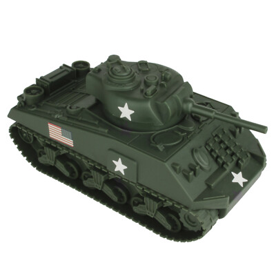 No135 1/32 SHERMAN TANK WWⅡ U.S. TANK 1:32-Scale Diecast Tank Collection Featuring Different Designs Of