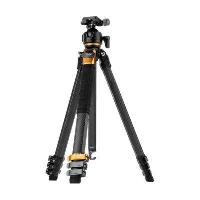 Origin Plus travel tripod with Ballhead (Grey+Golden) for photographers camera