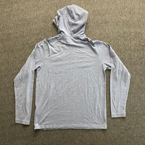 Vineyard Vines Shirt Boys Large Blue Edgartown T-Shirt Hoodie Long Sleeve Whale - Picture 2 of 6