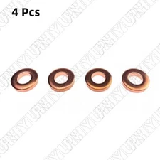 4Pcs Fuel Injector Washer 6650170060 For Ssangyong Rexton Actyon Kyron Korando C