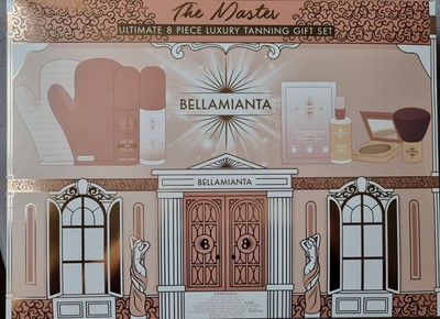 Bellamianta Ultimate 8-teiliges Luxus Bräunen Geschenkset Neu FALSCH HELLBRAUN Kit Weihnachten