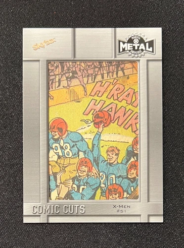 2020 MARVEL METAL UNIVERSE X-MEN #51 COMIC CUT CC-XM51 INSERT CARD 41/50