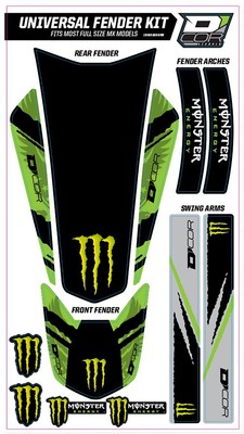 D'Cor Visuals Green Universal Trim Kit (15-20-101)