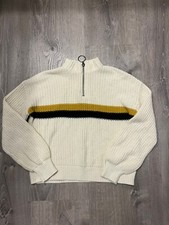 Girl's Treasure & Bond Cable Knit 1/4 Zip Sweater- Size Small (7/8)- Pre-owned