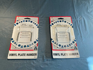 ACME Vinyl Plate Holders Lot of 2 New Old Stock Holders for 5.5" to 7.5" Plates