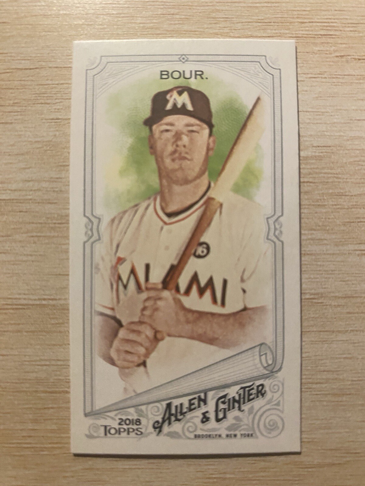 2018 Topps Allen & Ginter's MINI #56 Justin Bour