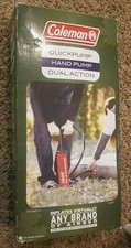 Pompe à main double action Coleman - gonfle pratiquement toutes les marques de lit gonflable neuve 
