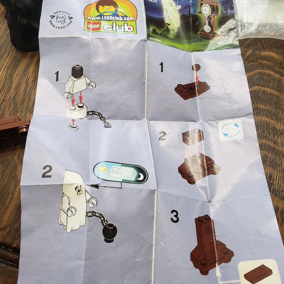 LEGO Monster Fighters Grandfather Clock And Instructions - Image 3 of 4