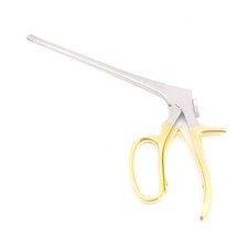 Tischler Biopsy Forceps 8" Bite 5x8mm Baby Tischler Gold Plated