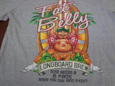 Fat Belly Longboard Brew T Shirt Who Needs Pack When You