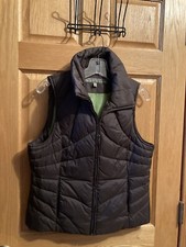 Kenneth Cole Reaction Vest Medium Womens Down Quilted Puffer Full Zip Pockets