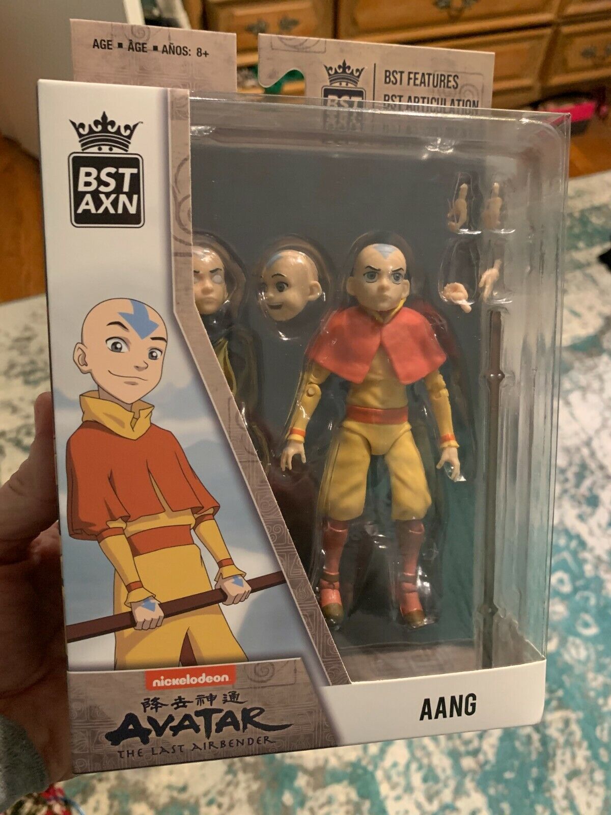 BST AXN AVATAR The LAST AIRBENDER AANG Action Figure NEW MIB Anime Collectible 