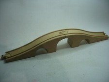 WOODEN 2  PART BRIDGE  for Wooden Train Track Set (  Fits Brio Thomas ) DG02