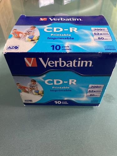 Verbatim CD-R Printable Imprimavle 10 Pack