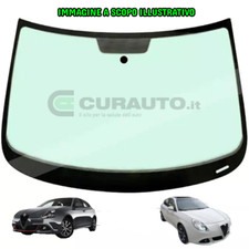 PARABREZZA VETRO CRISTALLO ANTERIORE PER ALFA ROMEO GIULIETTA DA 2010 NO SENSORE