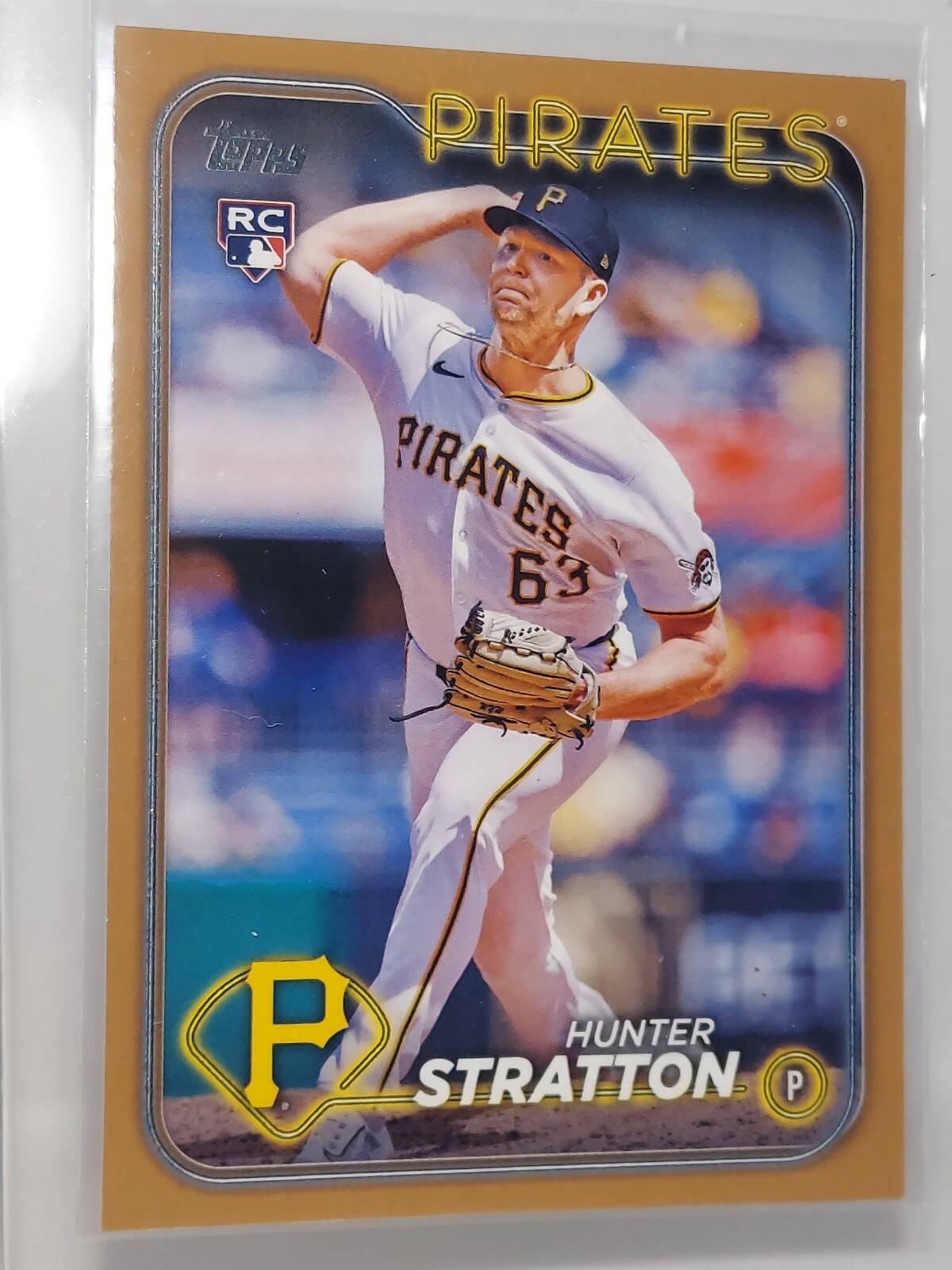 2024 Topps Update Series - Gold #US348 Hunter Stratton /2024 (RC)