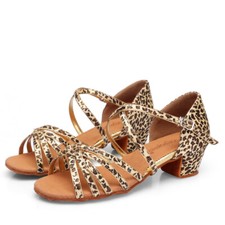 Scarpe da ballo latino donna sandali ragazza sala da ballo tacco tango salsa uk