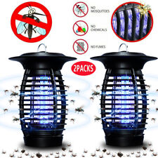 2X Electric Mosquito Fly Bug Insect Zapper Killer Trap Lamp 110V Stinger Pest GA