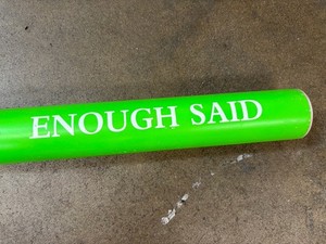 2024 Onyx Enough Said (Lime-Green) Balanced Senior Softball Bat / 24oz