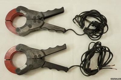 2 Clamp Style Commonwealth Edison Electrical Current Probes
