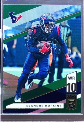 2019 Donruss Elite DeAndre Hopkins Green #65 Texans