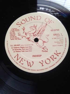 INDEEP LAST NIGHT A DJ SAVED MY LIFE 12'' CLASSIC 