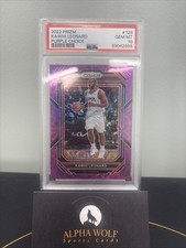 2022-23 Panini Prizm #128 Kawhi Leonard Purple Choice Prizm /20 PSA 10 POP 1!!