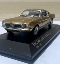 Minichamps Ford Mustang Fastback 1968 1/43 Diecast Model Car 2 2 Gold