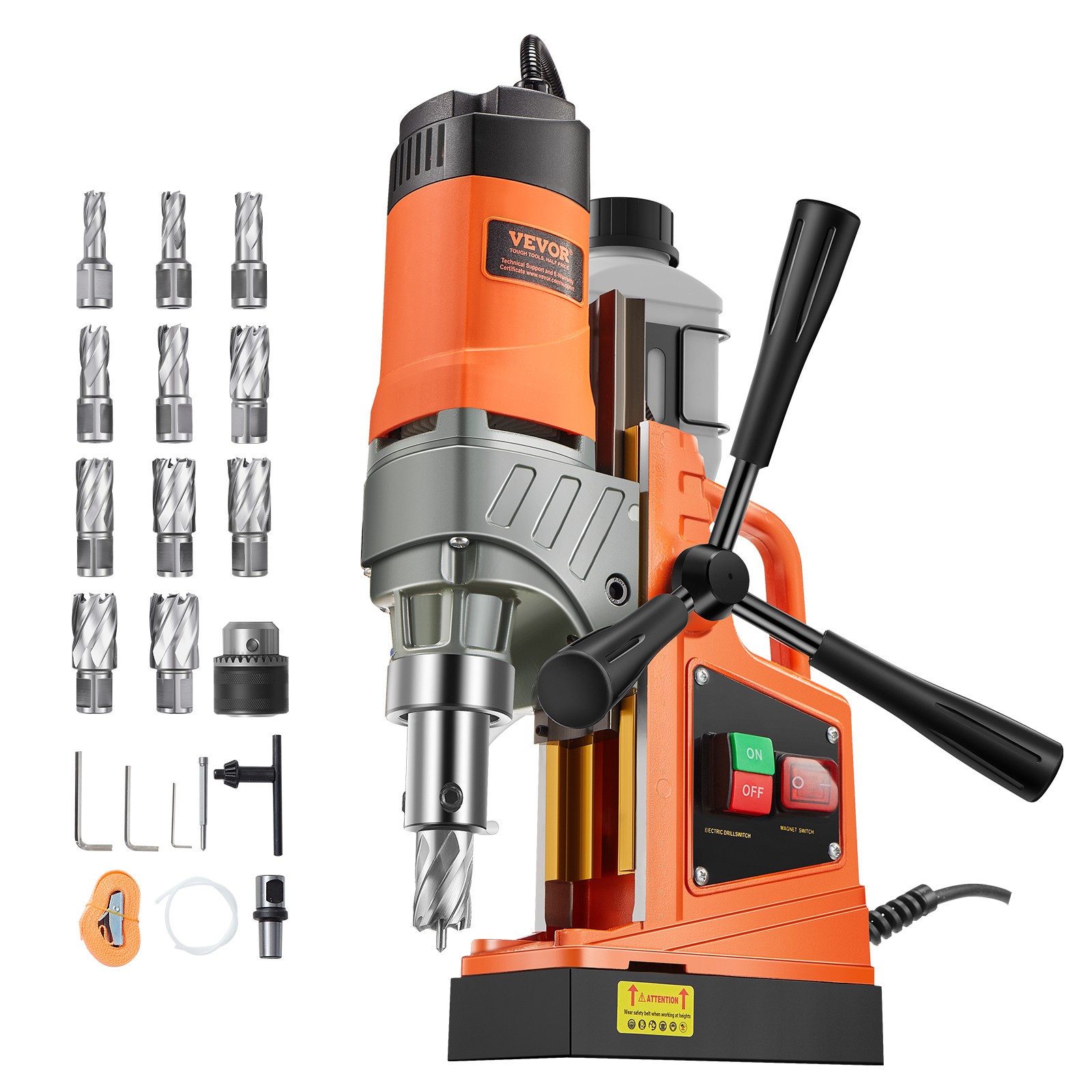 Moteur forage magnétique 1450W SucceBu presse perceuse électrique portable alésage acier