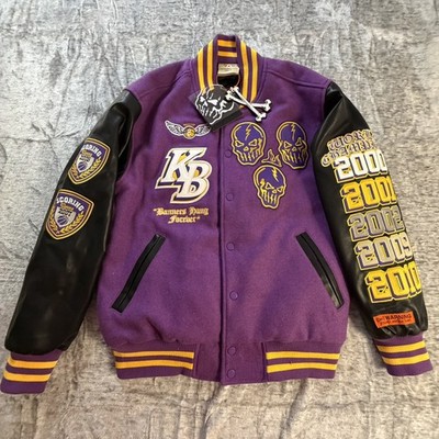 Kobe Bryant Tribute Varsity Jacket BRANDX STUDIO Mamba Forever 8