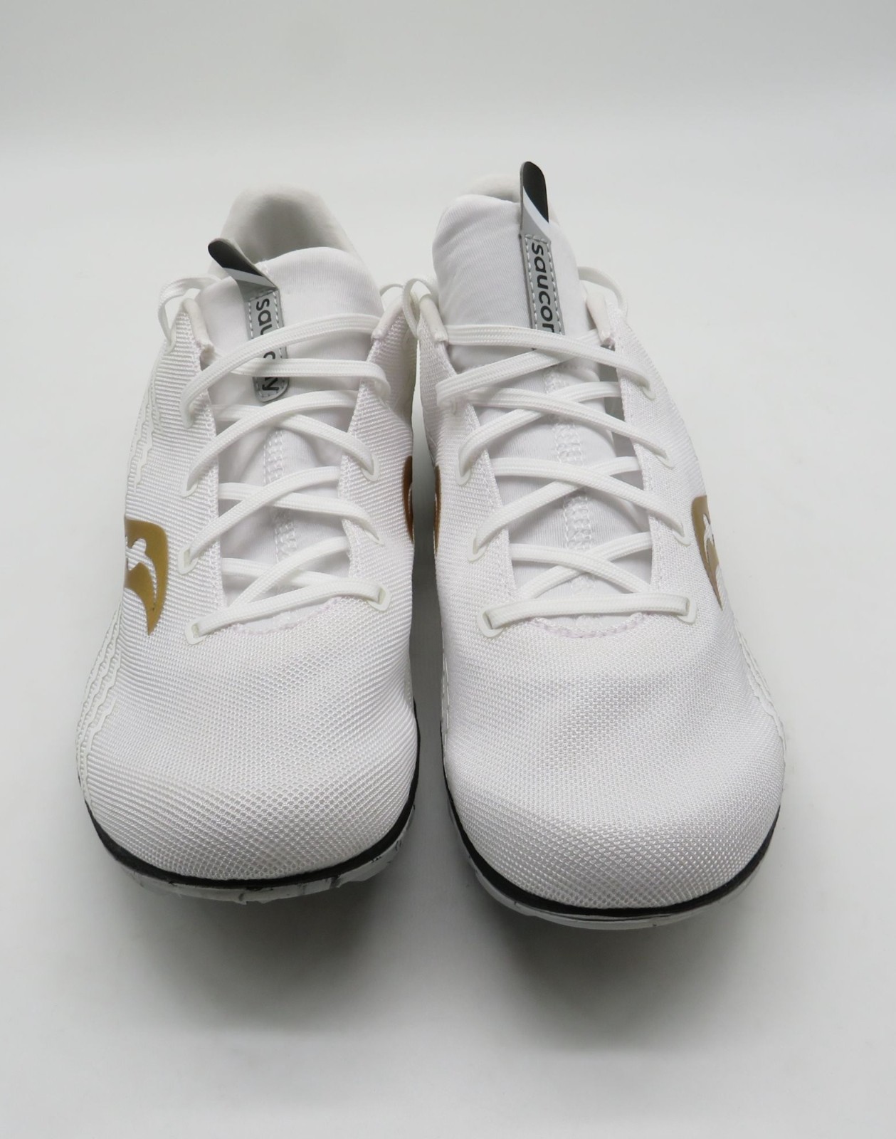 Saucony Havok XC3 Womens Running Shoes White/Gold Lightweight Size 10.5 NEW thumbnail 3