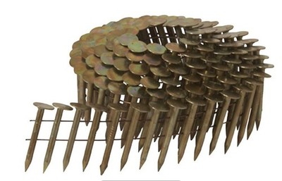 Metabo 12113HPT Roofing Nail, 1-3/4 in x .120''L, 15 ga Gauge, Steel, 7200 Nails