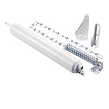 Model 8730 Heavy Duty Pneumatic Screen and Storm Door Closer with Wind Chain,...