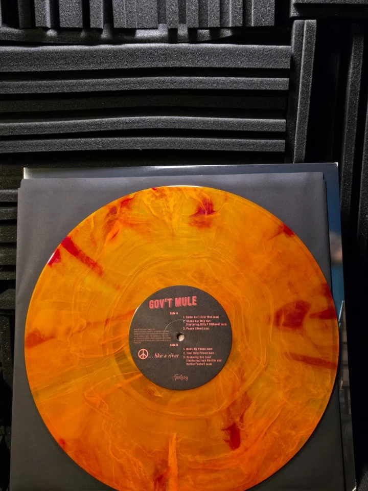 Gov’t Mule “Peace… Like a River” 2×LP Orange Smoke Vinyl Limited Edition - Image 4 of 4