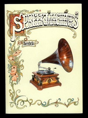 HARRY BELLE: Spreekmachines (Talking Machines) Holland 1989 Grammophone  B361