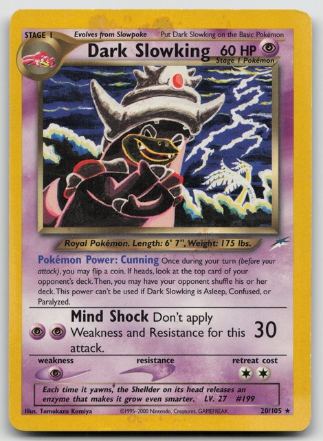 Dark Slowking #20 (Neo Destiny (2002))