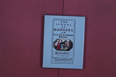 331396 THE SCHOOL OF MANNERS OR RULES FOR CHILDRENS BEHAVIOUR The Cockerill HC