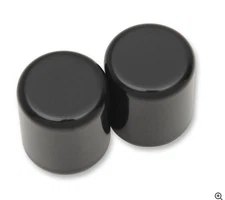 NEW Drag Specialties Large Black Docking Points Cover, 1” OD, 1510-0315 *